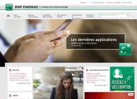 Site de BNP Paribas