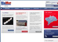 Site de Bigmat Camozzi Matériaux Négociant