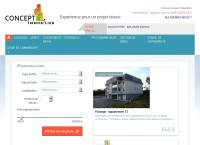 Site de Concept Immobilier