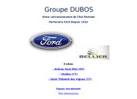 Site de Ford Dubos Concessionnaire