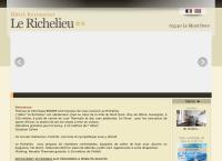 Site de Hôtel Le Richelieu