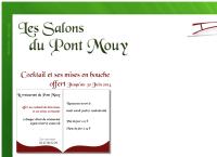 Site de Le Pont Mouy - Salles de réceptions, traiteur