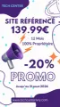 Site internet référencé avec un suivi complet